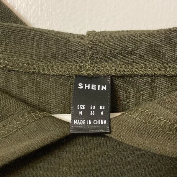 SHEIN Hooded Jersey Dress - Image 4