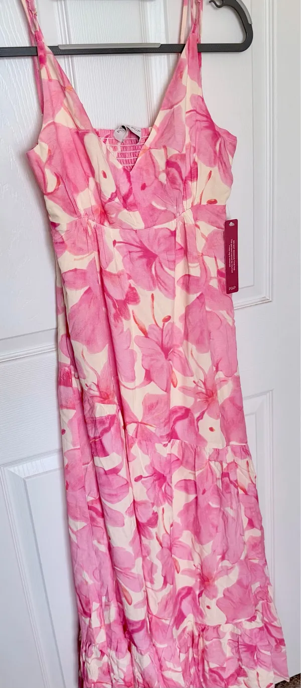 Petal & Pup Maxi Dress Floral - Image 3