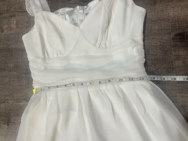PRINCESS POLLY So Sweet Mini Dress in White - Image 8