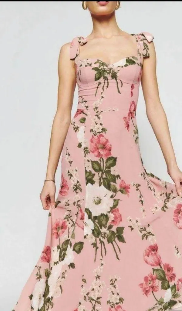 Reformation Nadira Dress Size 4 - Image 2