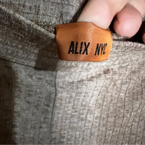 Alix NYX Delaney Revolve Ribbed High‎ Rise Pull On Flare Pants - Image 5
