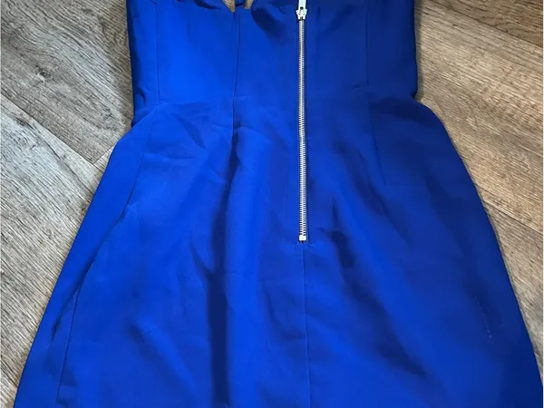 NBD x Naven Twins Mini Dress in Royal Blue size small - Image 8