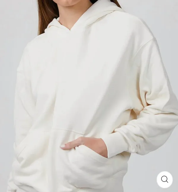 WeWoreWhat Oversized Off White Hoodie - Image 4