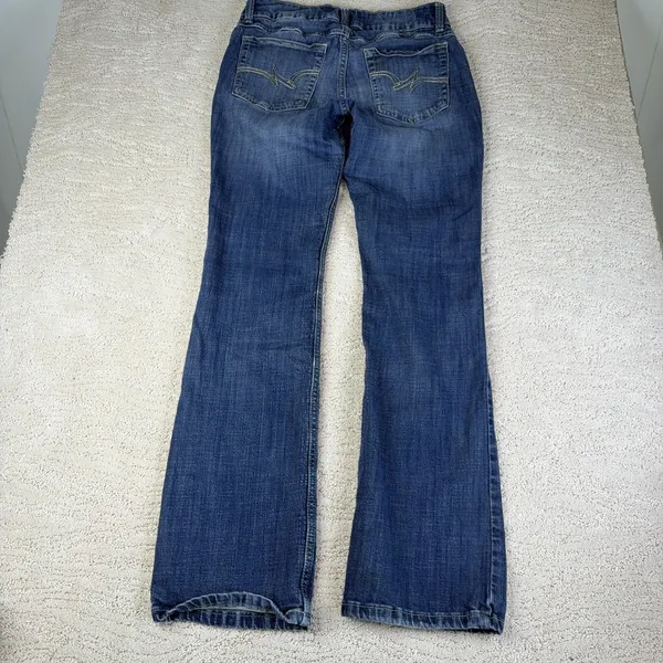 Women's Wrangler 9x34 Dark Wash‎ Bootcut Western Jeans - Image 8