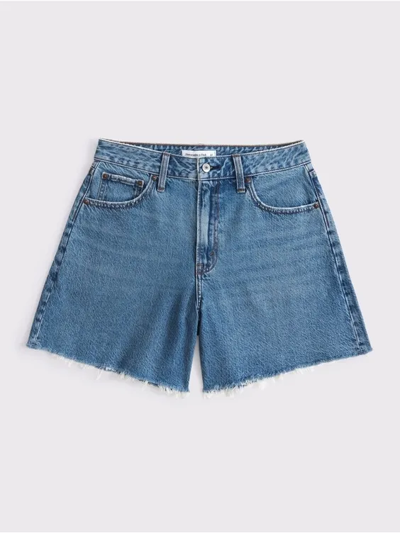 Abercrombie Curve Love High Rise Loose Short | 29 - Image 6