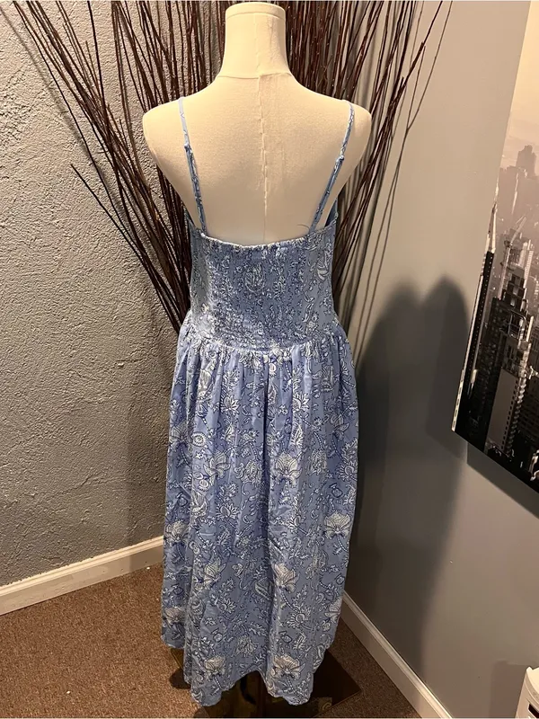 🌸NWT ROLLER RABBIT FLORAL VINES DROP WAIST MAXI🌸 - Image 5