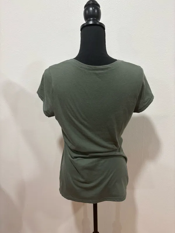 No Bo Dark Green Top - Image 2