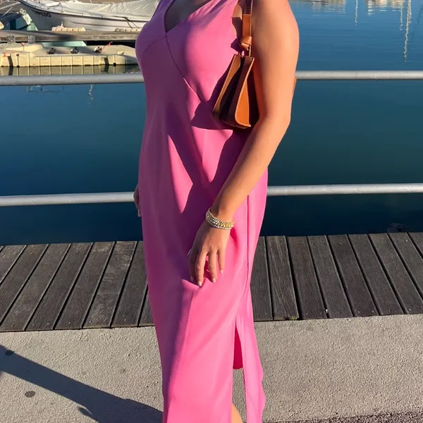 Pink Maxi Dress - size M - Image 3