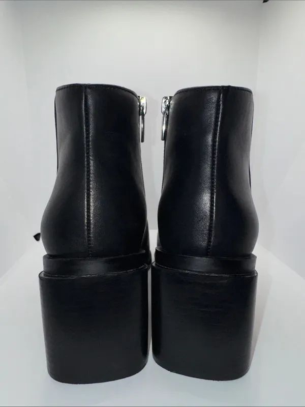 Vince Camuto Kelmi Ankle Boots Black Leather Women’s 8 - Image 6