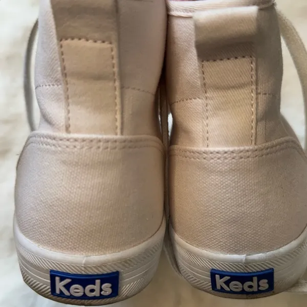 Keds Pink Sneakers Canvas Lace-Up- Kick Start - Image 9