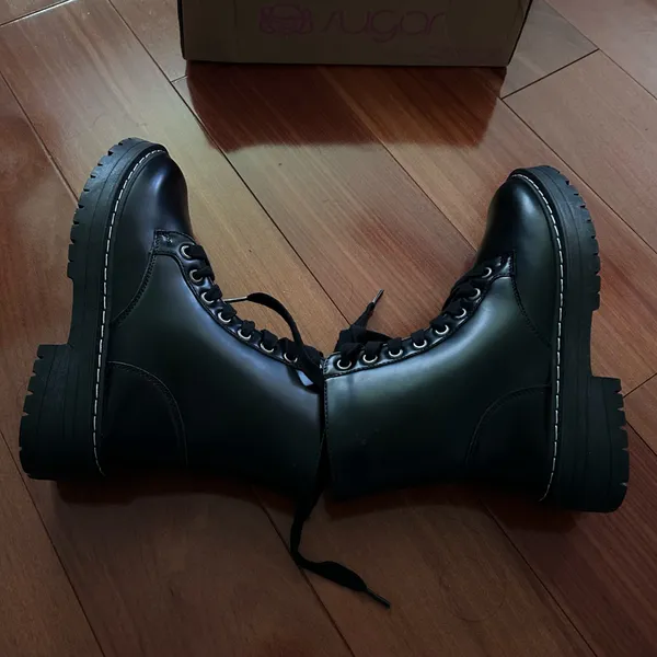 NEW Sugar Black Boots - Image 7