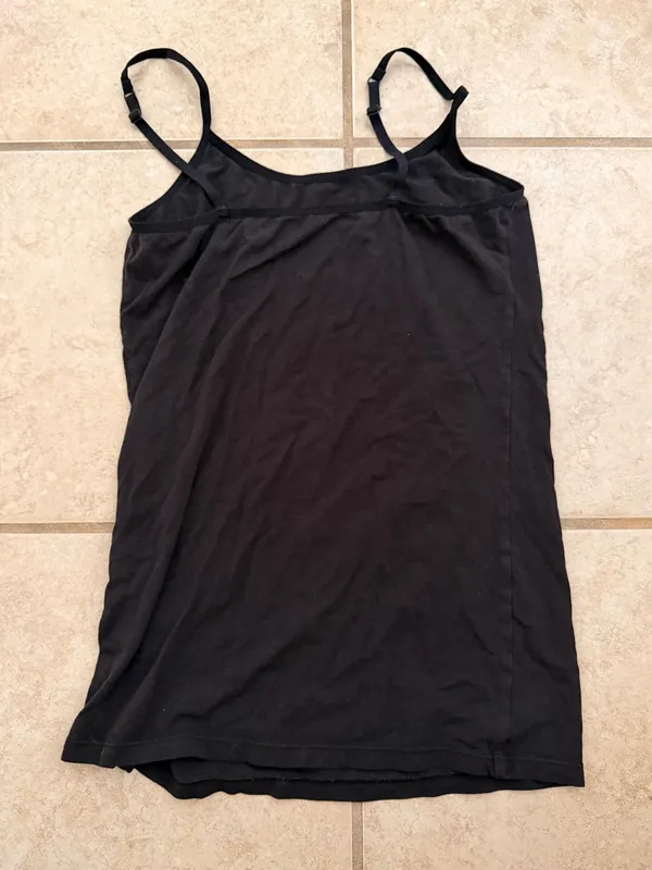 Felina Black Adjustable Strap Camisole - Image 2