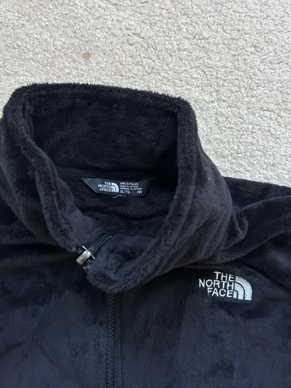North face women’s fleece Black Size XS - Image 3