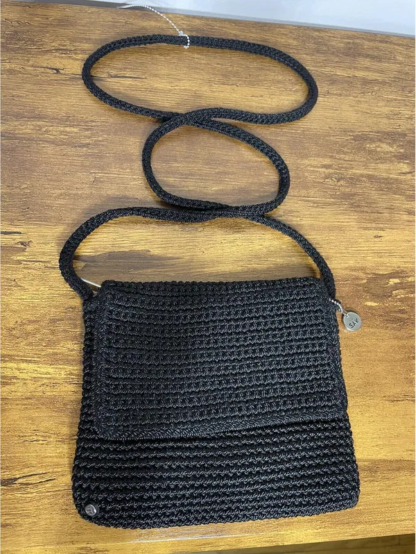 The Sak Iconic 90s/Y2K Crochet Crossbody Minimalist Clean - Image 2