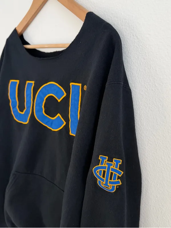 UCI Off the Shoulder hoodie Black Size M - Image 3