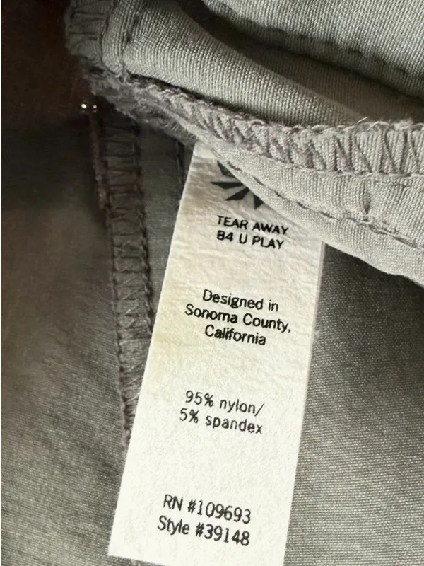 Athleta Gray Hiking Pants size 10 - Image 6