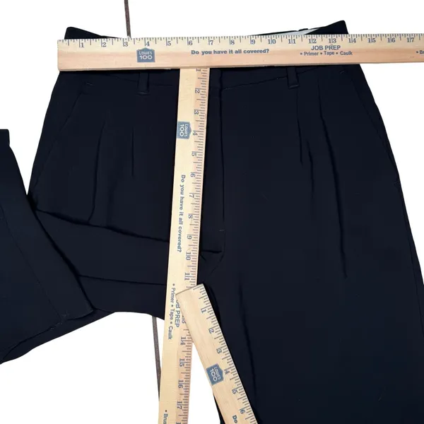 Aritzia Wilfred The Effortless Pleated Black Trouser Pant Size 8 - Image 12
