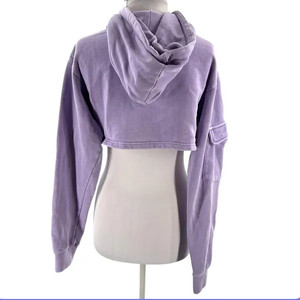 Voight by Valentina women cum first cropped hoodie‎ sz XS - Image 2