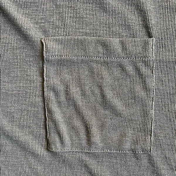 Madewell Charcoal Ribbed Knit Top - Image 3