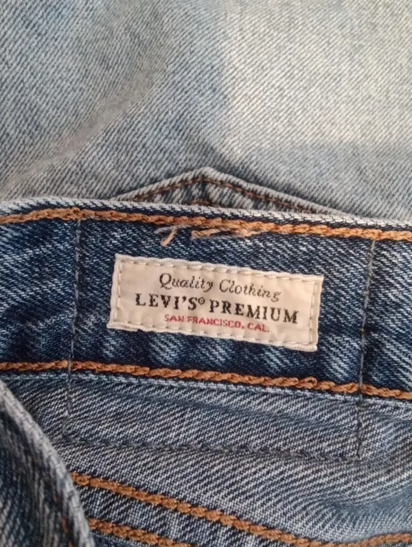 Levis Premium Icon Mini Denium Skirt Light Wash Festival Streetwear Womens 24 - Image 6