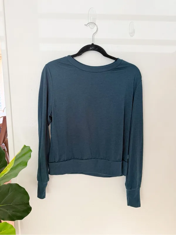 Vuori Daydream Crew Long Sleeve Tee Top Sz L - Image 2