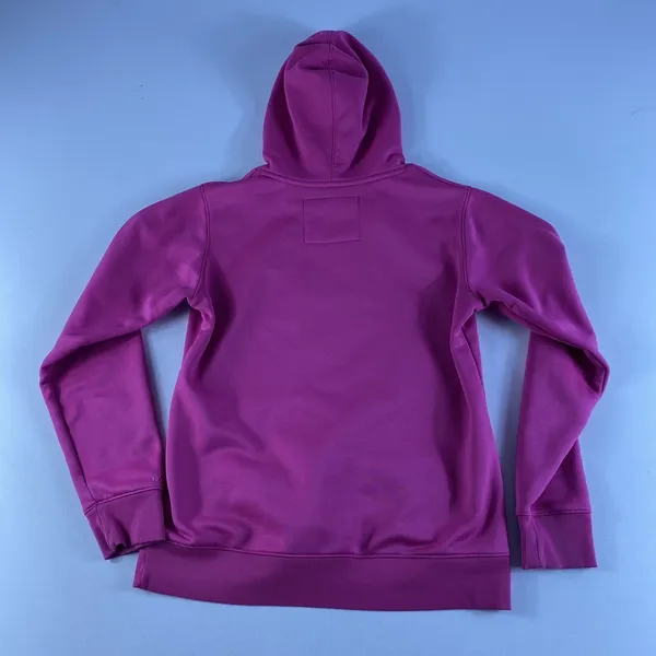 Under Armour Hoodie Womens XS Pink UA Fleece‎ Hooded Sweatshirt Storm Women's - Image 8