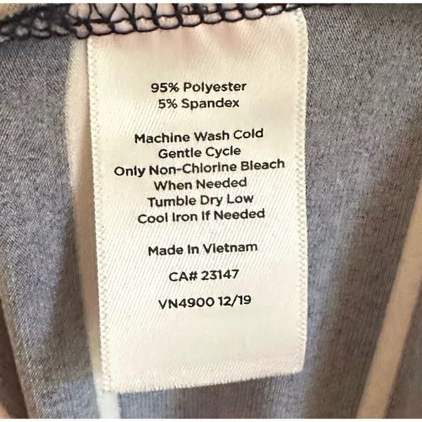 ✨TALBOTS  BUTTON-FRONT STRIPE JERSEY MAXI SZ LARGE DRESS✨ - Image 10
