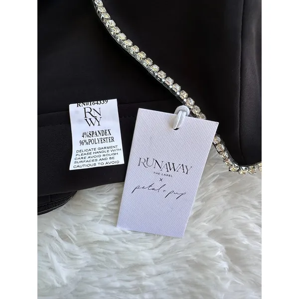 Runaway the Label Petal+Pup Size-L Bec Bustier Woman Top Black‎ - Image 8