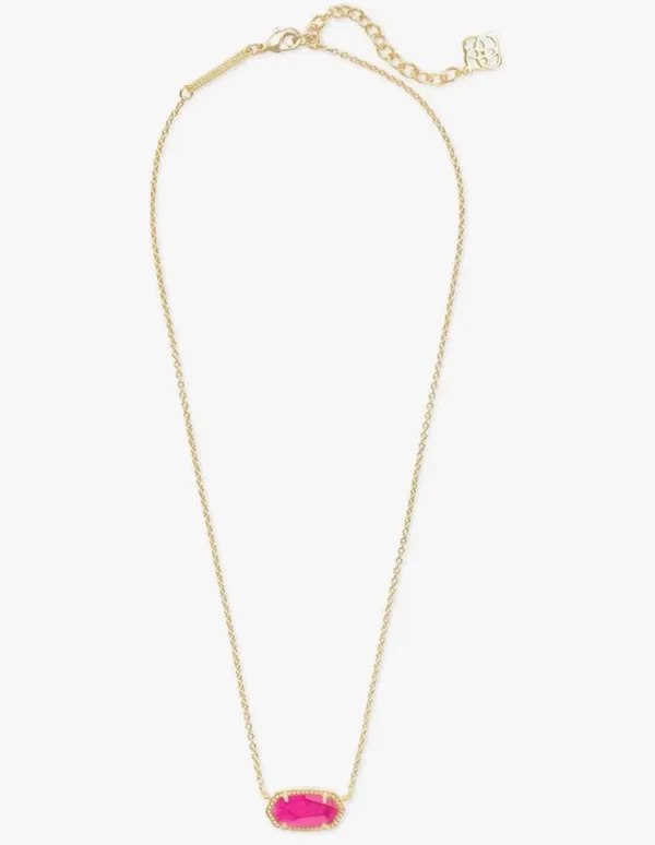 Kendra Scott Necklace Elisa Pendant Gold - Image 2