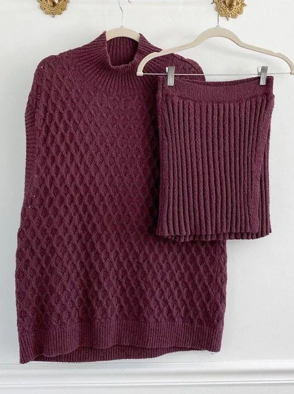 Free People Rosemary Sweater Skirt Set - Image 3