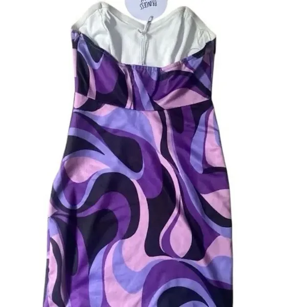 ✨Princess Polly Bowie Mini Sz 4 Dress Purple✨ - Image 7