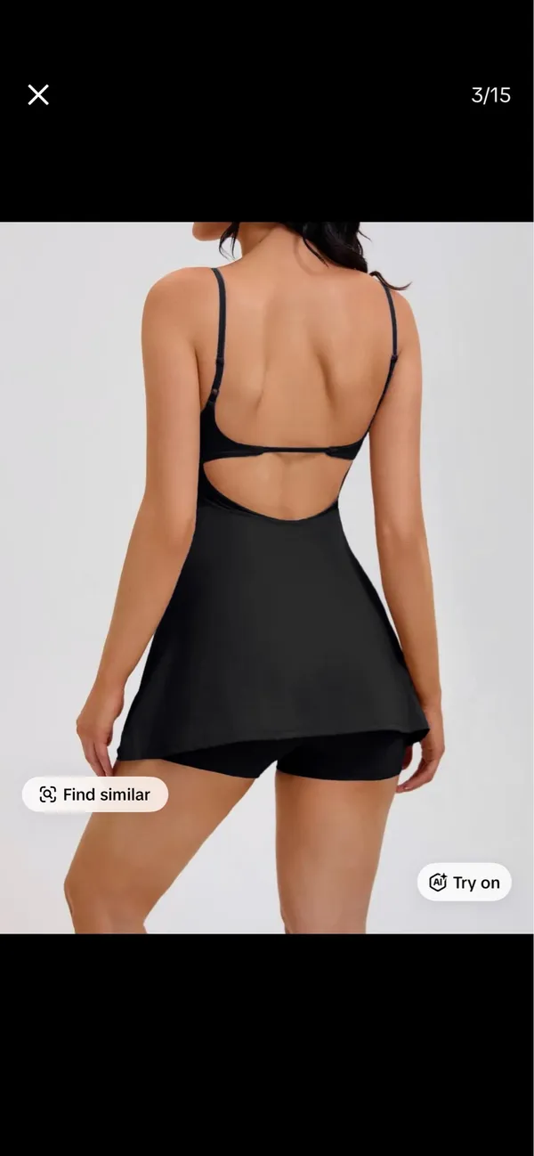 Athletic dress Black Size M - Image 4