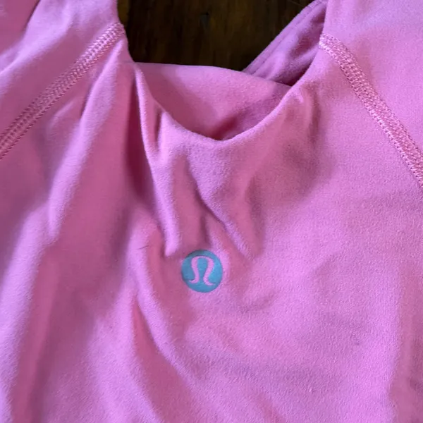 Lululemon Align Tank Top Pink Nulu Cropped Yoga Bra LW1DUDS Size 0 - Image 6