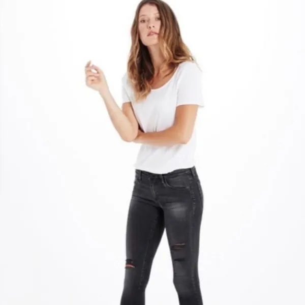 AG Adriano Goldschmied The Legging Ankle Slim Skinny Jeans Women 31 Distressed - Image 7