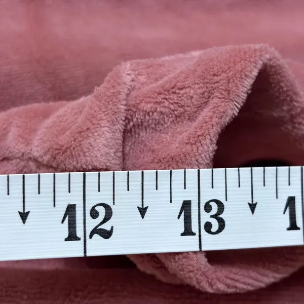 Banana Republic Womens Velour Joggers Pink Elastic Waist Lounge Pants Large - Image 4