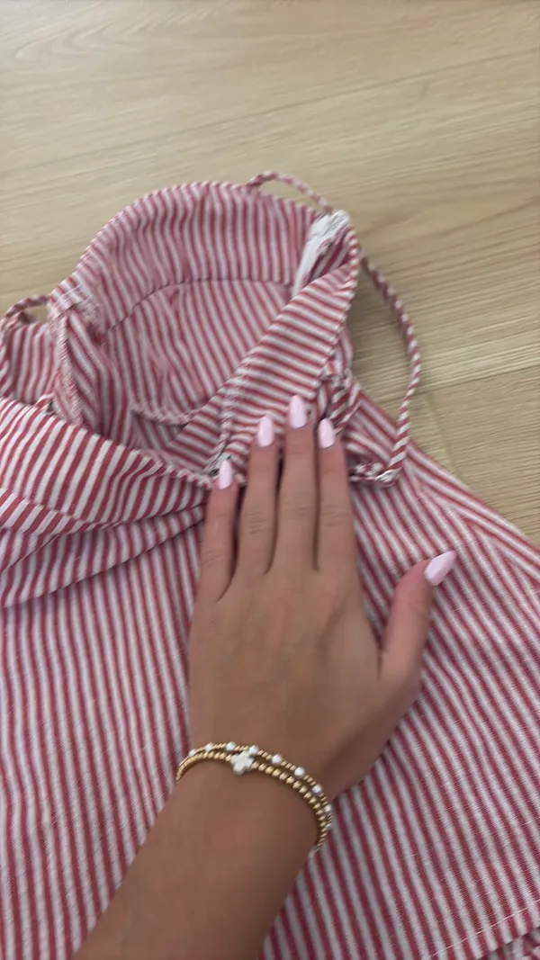 Princess Polly red striped top - Image 2
