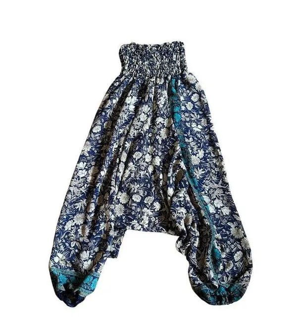 Unbranded Women’s Harem Pants Floral Print Drop Crotch Unique Hippie Size S READ - Image 12