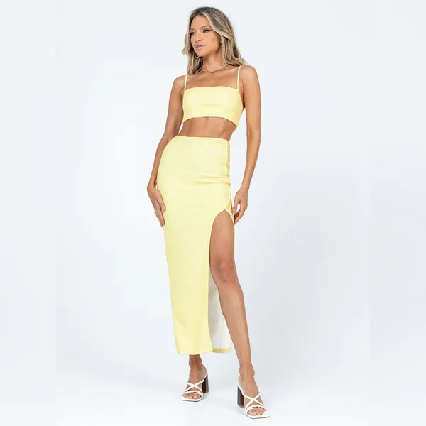 Princess Polly Ellyana Set in Yellow Size 6 New with tags - Image 4
