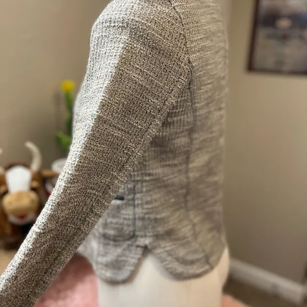 Gray blazer Silver Size XS - Image 4