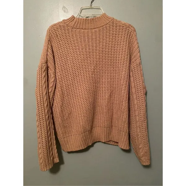 Time And Tru Mock Neck Knit Sweater Size XL - Image 8