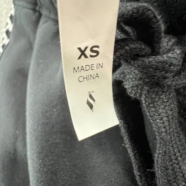 Diane‎ Von Furstenberg DVF x Skechers Joggers Black Fleece Sweatpants Cozy XS - Image 14