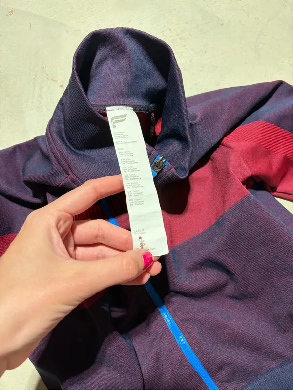 Fabletics Colorblock Zip-Front Jacket cropped small - Image 8