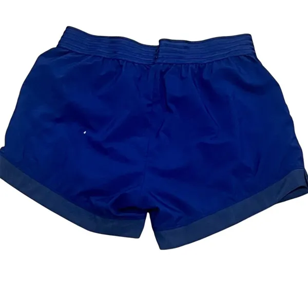 Nike Women's Dri-Fit Running Shorts Blue Size S Elastic Waistband - Image 6