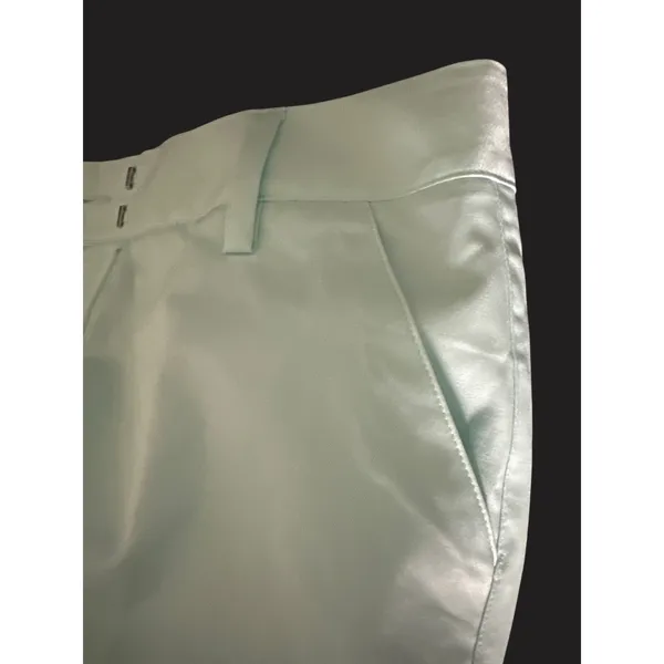 Adidas‎ Climalite Womens Golf Shorts Size 2 Mint Green Lightweight Performance - Image 12