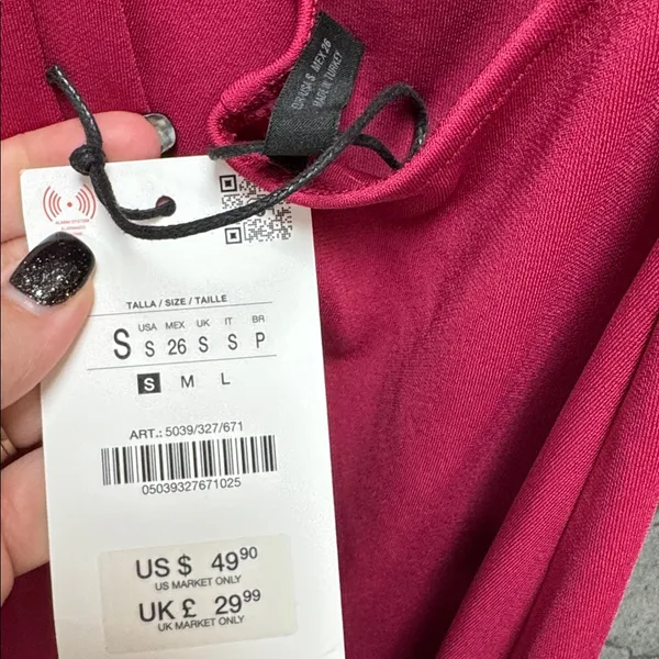 Zara Strappy Long Dress - Image 4