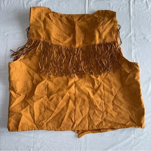 Spirit Tan/Brown‎ Sleeveless Vest Top - Image 3