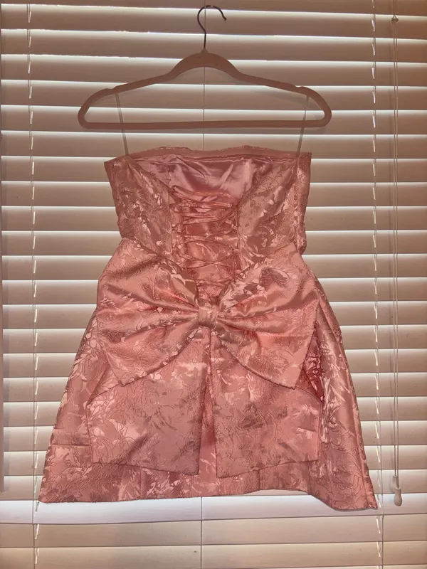 Elenora Mini Dress - Blush - Image 4