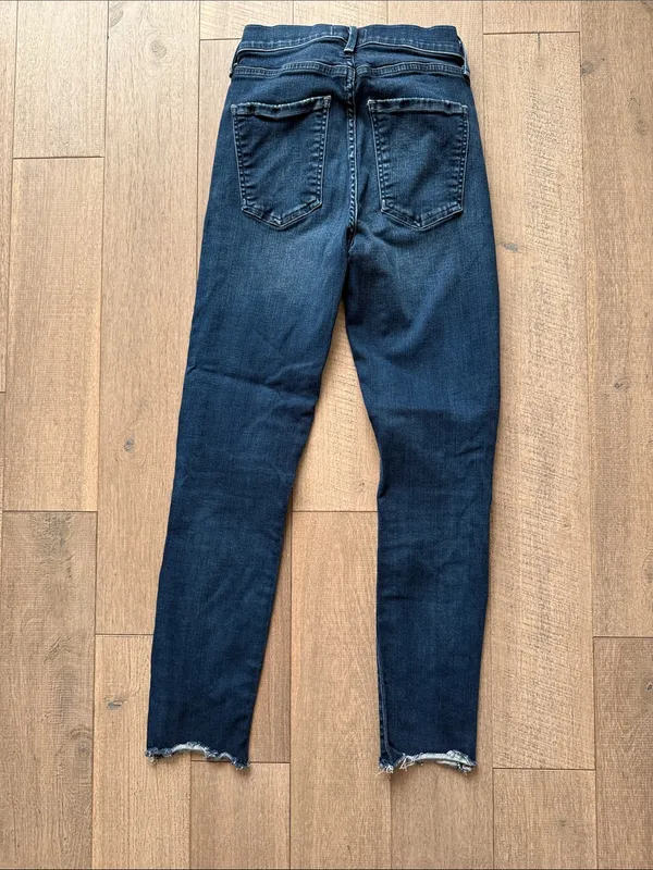 AGOLDE Sophie Sillouette High Rise Skinny Jeans - Image 4