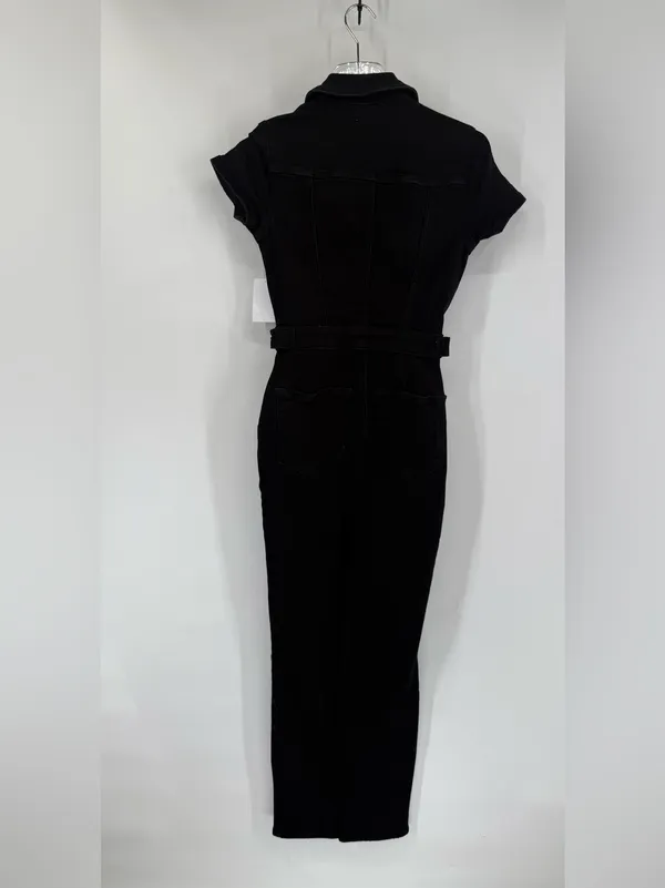 Good‎ American Black Good American Denim Jumpsuit size xs NWT - Image 6