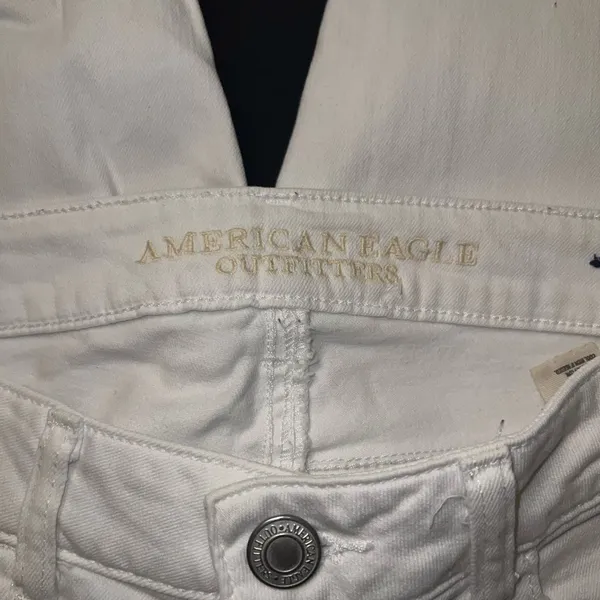 American Eagle Outfitters White Jegging Super Stretch Skinny Pant Women’s US 6 - Image 3